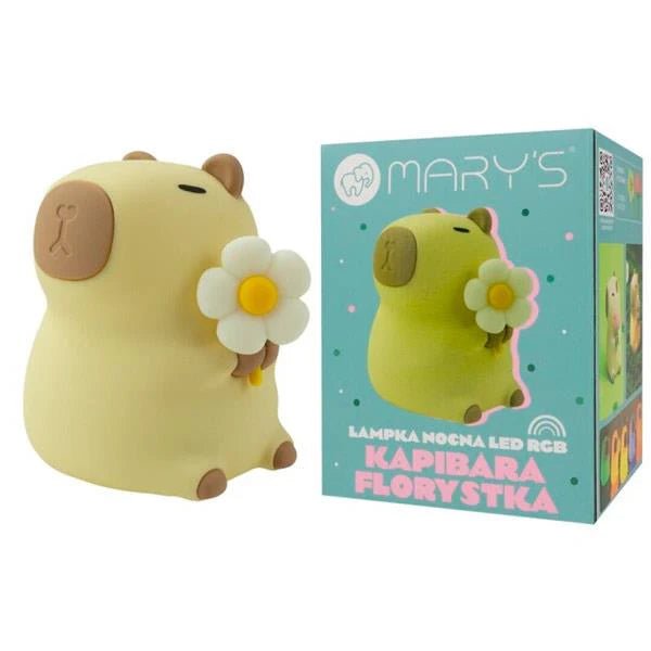 Lámpara de Noche LED RGB Capibara Flores Mary´s - Mary´s - PetitGegant