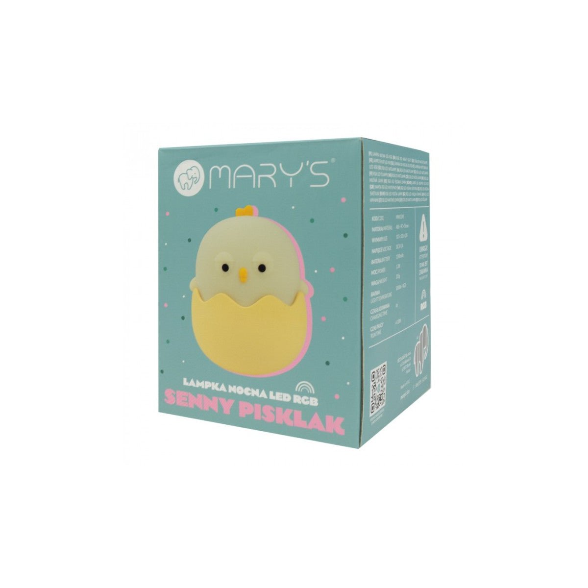 Lámpara de Noche LED RGB Pollito Mary´s - Mary´s - PetitGegant