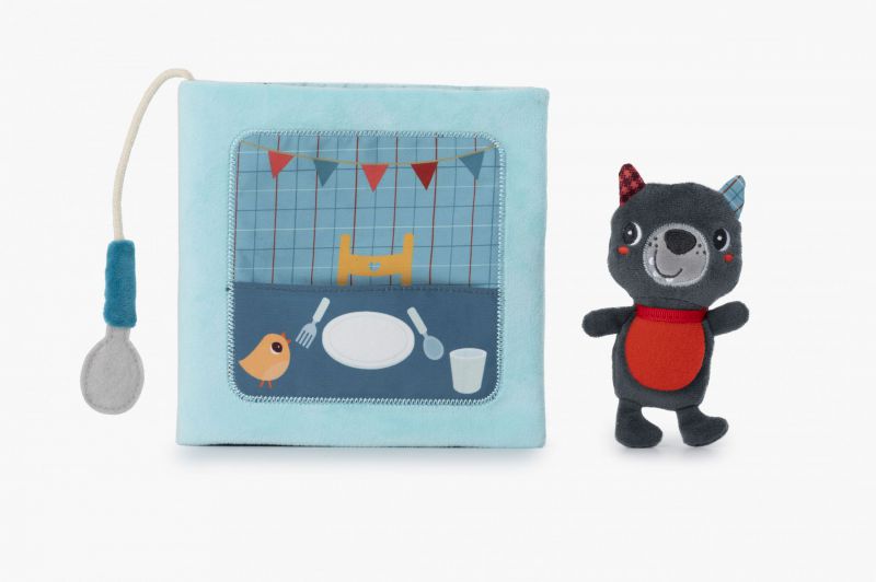Libro sensorial "Buen Provecho Louis" Lilliputiens - Lilliputiens - PetitGegant
