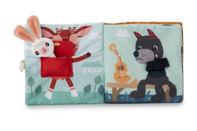 Libro sensorial "Joe y su Peluche" Lilliputiens - Lilliputiens - PetitGegant