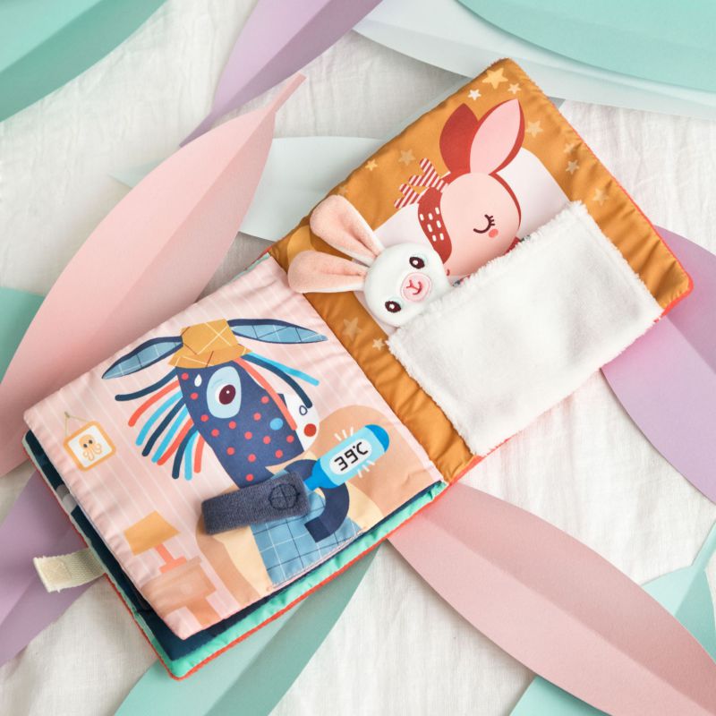 Libro sensorial "Stella y su Peluche" Lilliputiens - Lilliputiens - PetitGegant