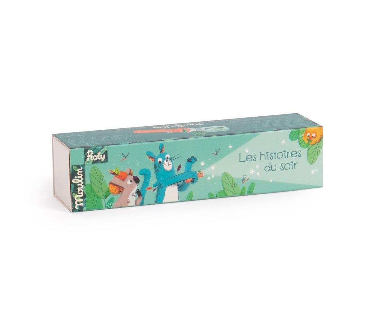 Linterna - proyector de Historias"La Jungla" Moulin Roty - Moulin Roty - PetitGegant