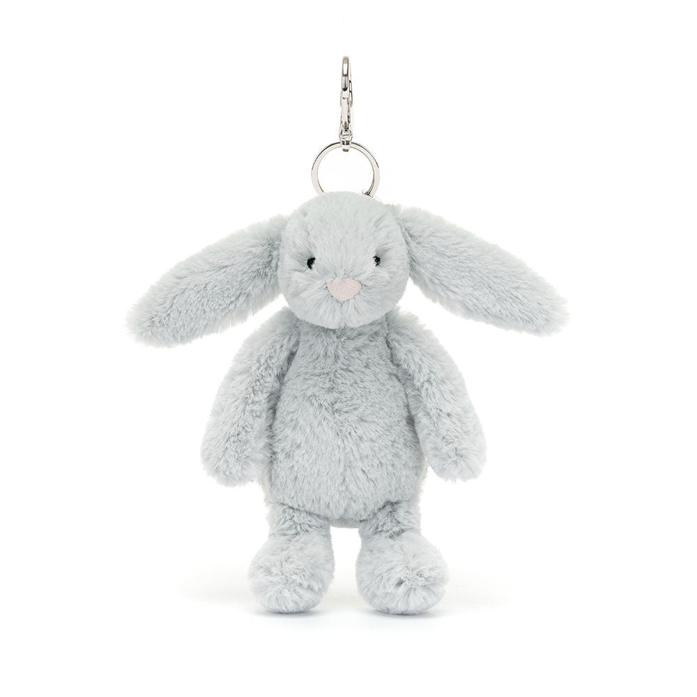 Llavero Bashful Silver Bunny Bag Charm Jellycat - Jellycat - PetitGegant