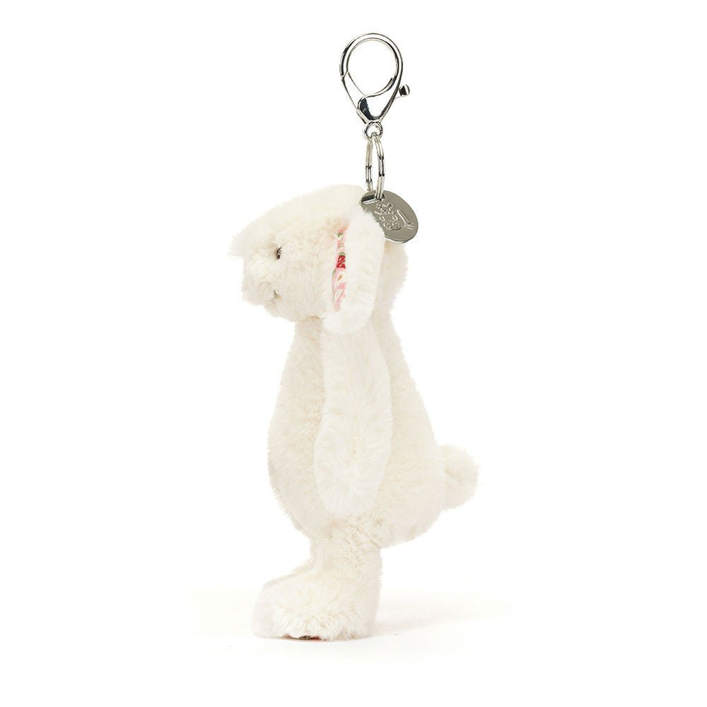 Llavero Blossom Cream Bunny 'Berry' Bag Charm Jellycat - Jellycat - PetitGegant