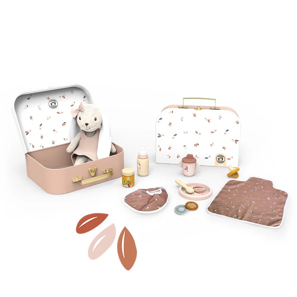 Mi Primer Maletin Set de Muñecas Speedy Monkey - Toopiz - PetitGegant