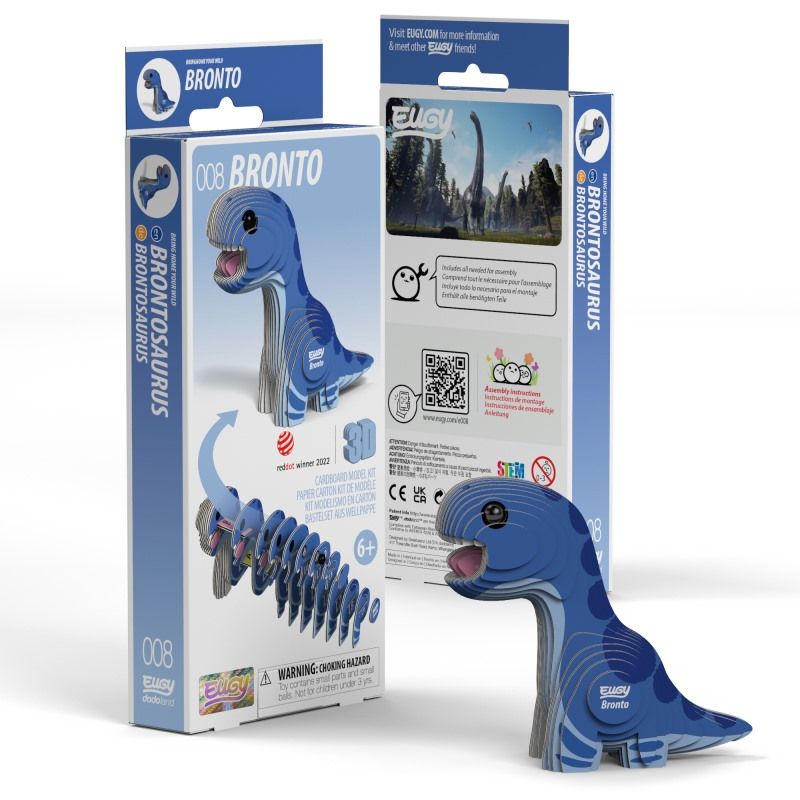 Mini 3D Puzzle Bronto Eugy - Eugy - PetitGegant