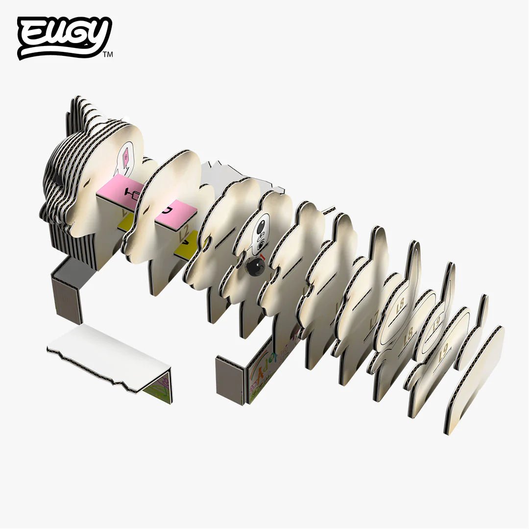 Mini 3D Puzzle Cat Mocha Eugy - Eugy - PetitGegant