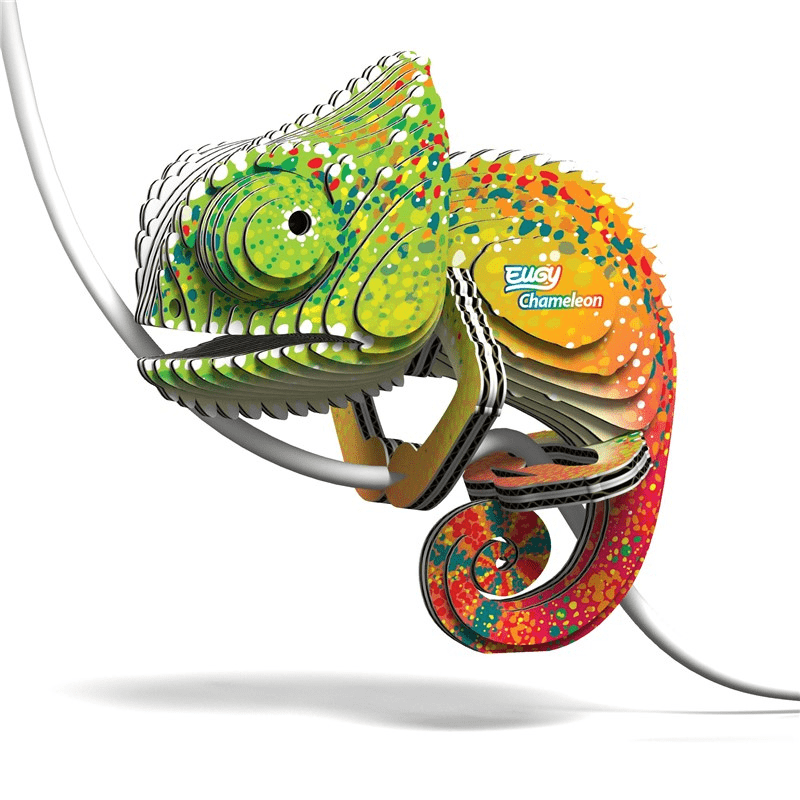 Mini 3D Puzzle Chameleon Eugy - Eugy - PetitGegant