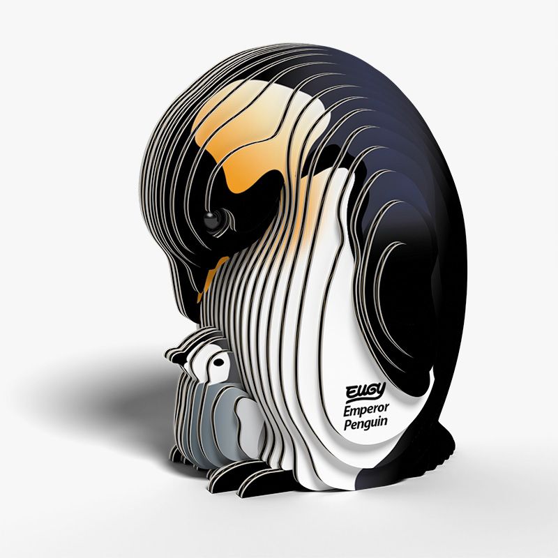 Mini 3D Puzzle Emperor Penguin Eugy - Eugy - PetitGegant
