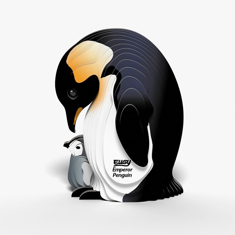 Mini 3D Puzzle Emperor Penguin Eugy - Eugy - PetitGegant