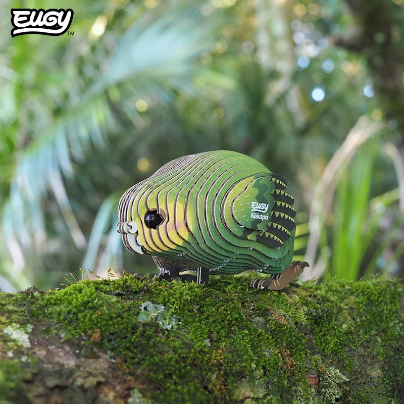 Mini 3D Puzzle Kakapo Eugy - Eugy - PetitGegant