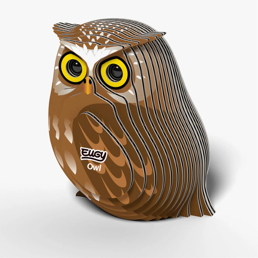 Mini 3D Puzzle Owl Eugy - Eugy - PetitGegant
