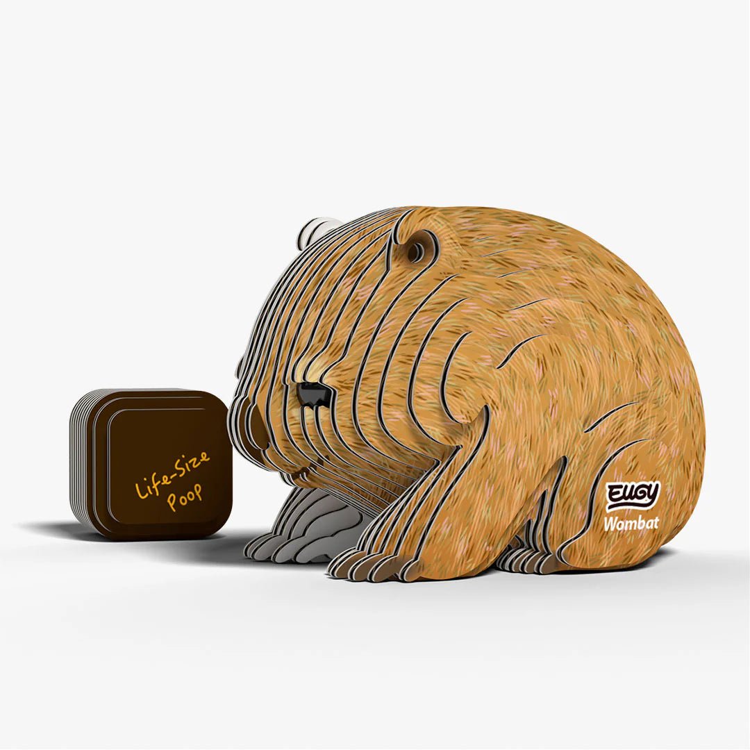 Mini 3D Puzzle Wombat Eugy - Eugy - PetitGegant