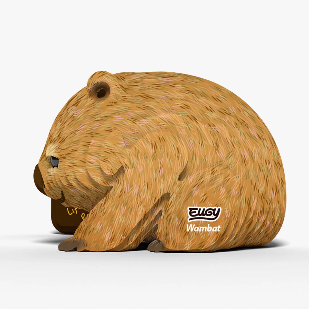 Mini 3D Puzzle Wombat Eugy - Eugy - PetitGegant