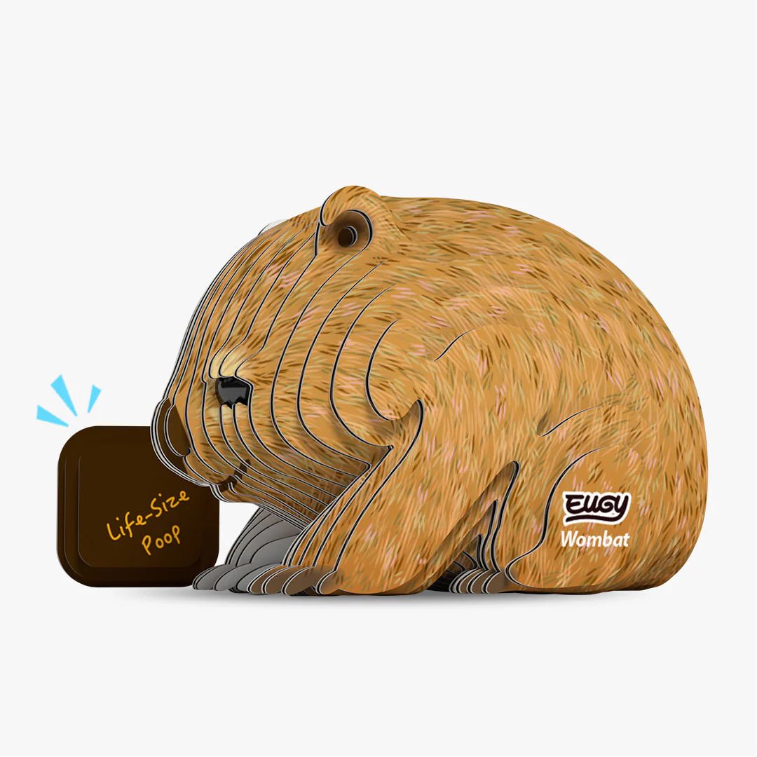 Mini 3D Puzzle Wombat Eugy - Eugy - PetitGegant