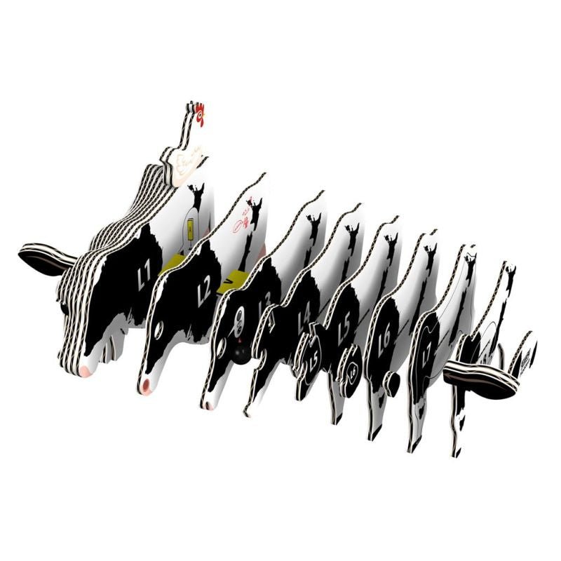 Mini Puzzle 3D Holstein Friesian Eugy - Eugy - PetitGegant