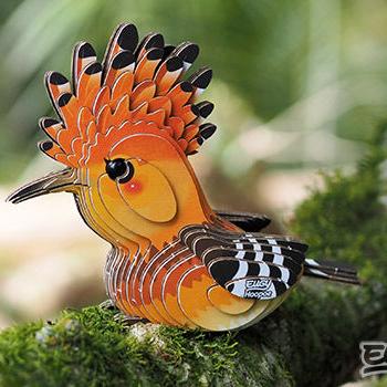 Mini Puzzle 3D Hoopoe Eugy - Eugy - PetitGegant