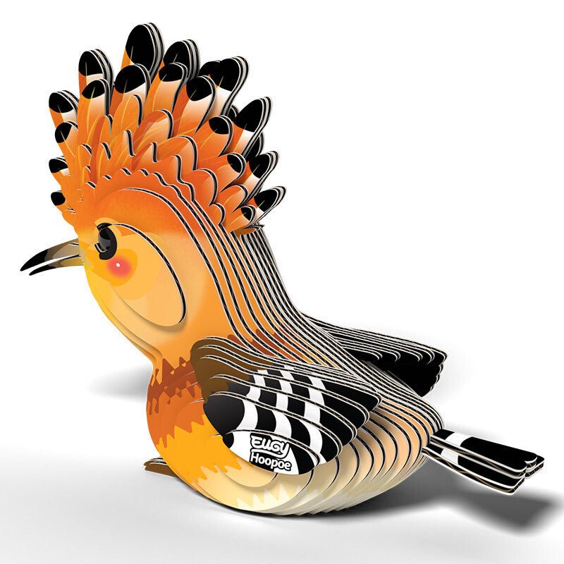Mini Puzzle 3D Hoopoe Eugy - Eugy - PetitGegant