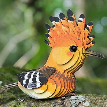 Mini Puzzle 3D Hoopoe Eugy - Eugy - PetitGegant