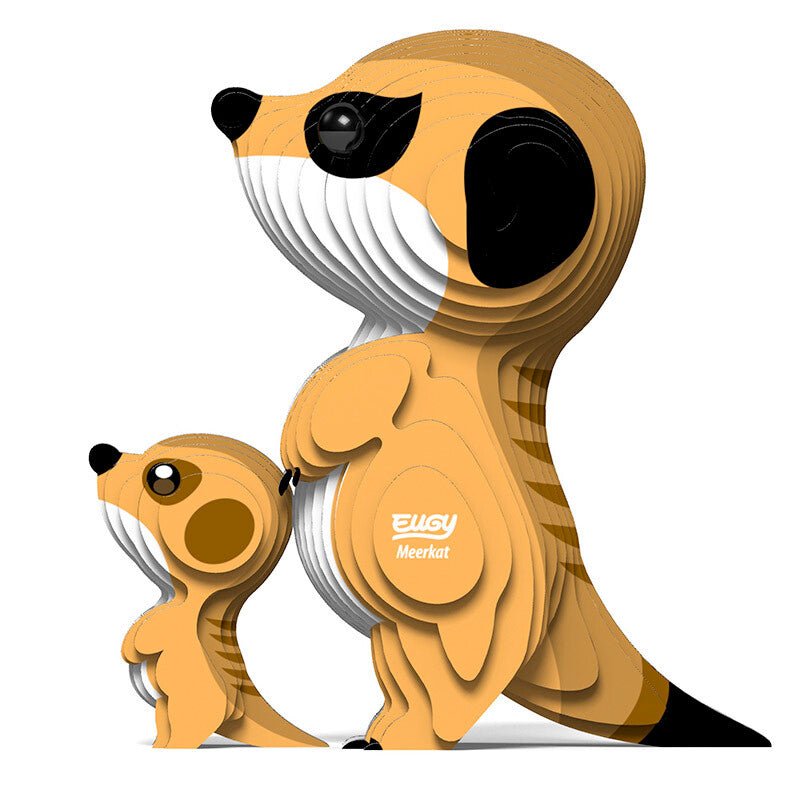 Mini Puzzle 3D Meerkat Eugy - Eugy - PetitGegant