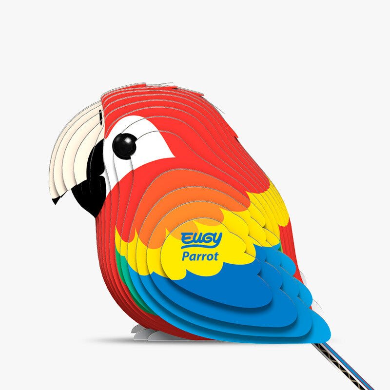 Mini Puzzle 3D Parrot Eugy - Eugy - PetitGegant