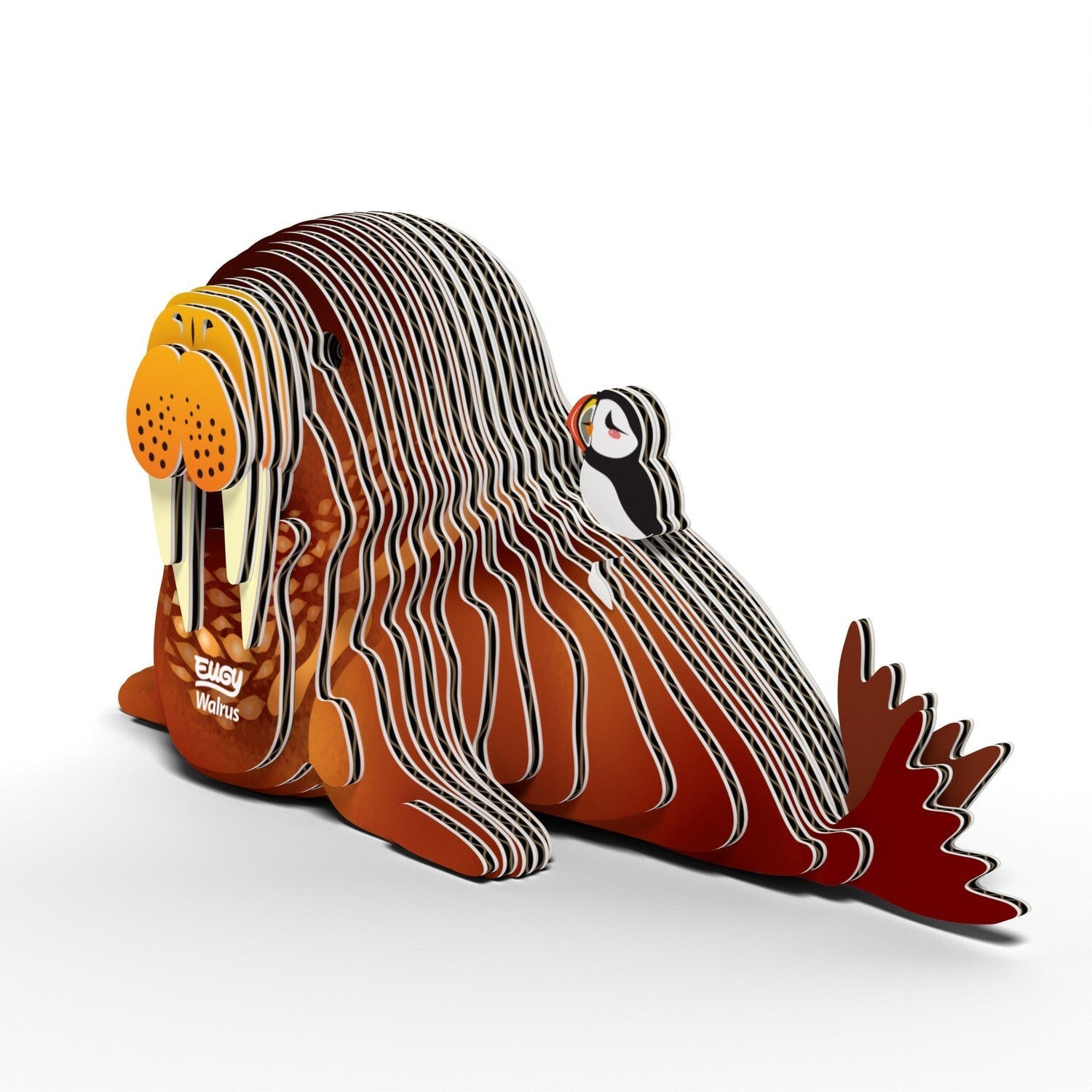 Mini Puzzle 3D Walrus Eugy - Eugy - PetitGegant