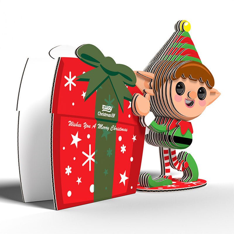 Mini Puzzle Christmas Elf Eugy - Eugy - PetitGegant