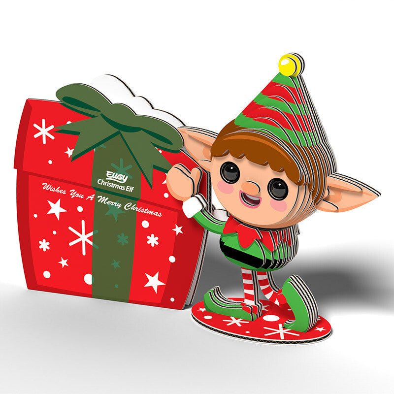 Mini Puzzle Christmas Elf Eugy - Eugy - PetitGegant