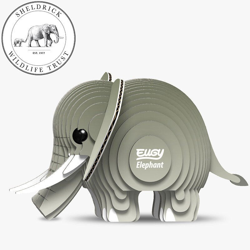 Mini Puzzle Elephant Eugy - Eugy - PetitGegant