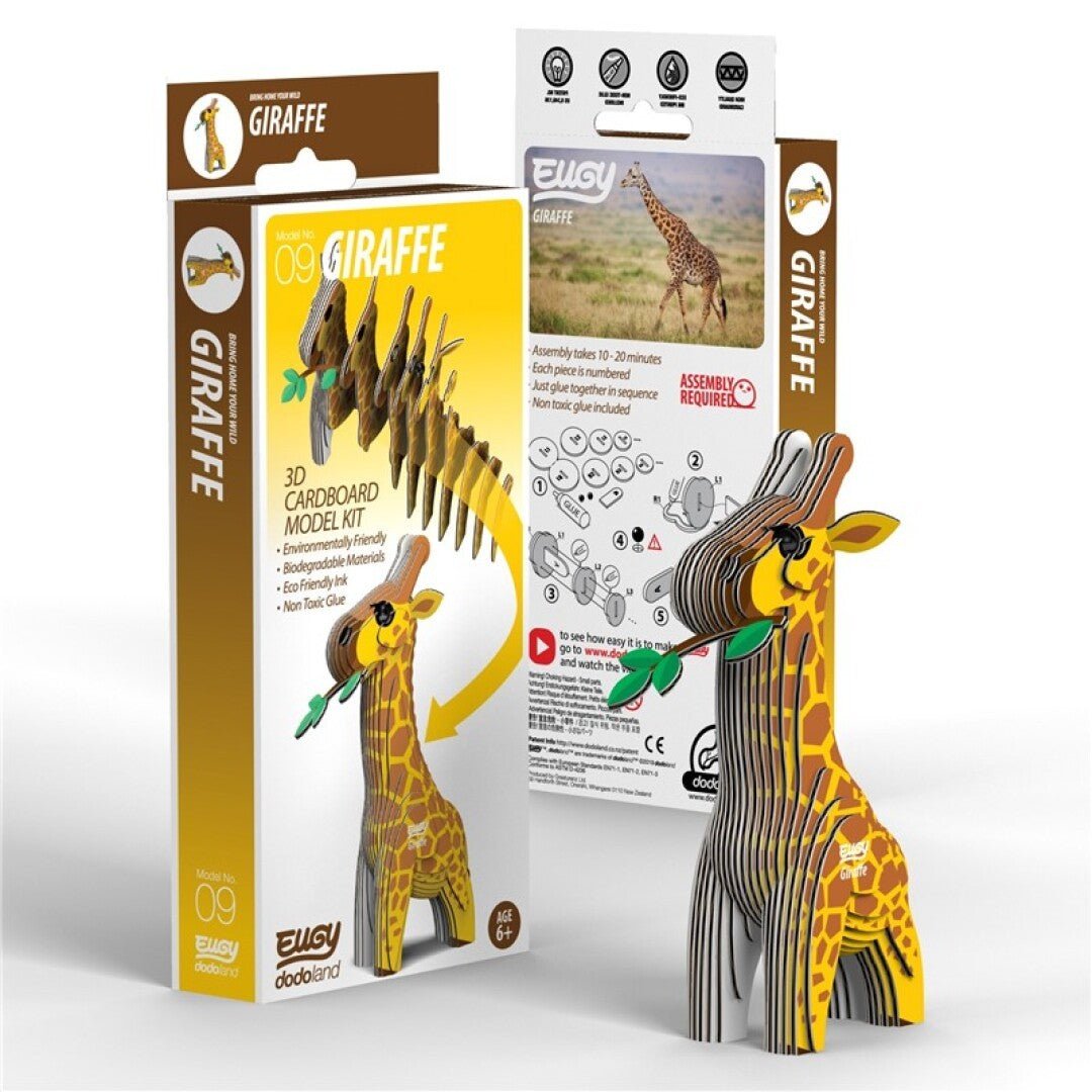 Mini Puzzle Giraffe Eugy - Eugy - PetitGegant