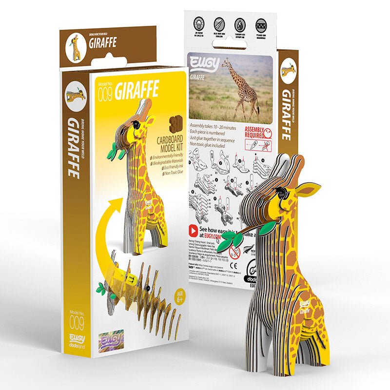 Mini Puzzle Giraffe Eugy - Eugy - PetitGegant