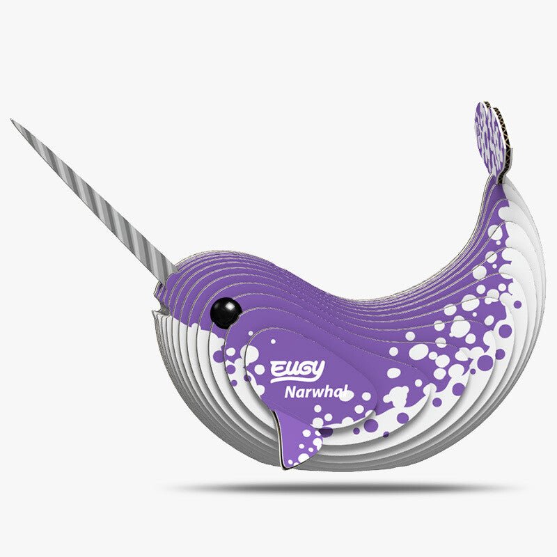 Mini Puzzle Narwhal Eugy - Eugy - PetitGegant