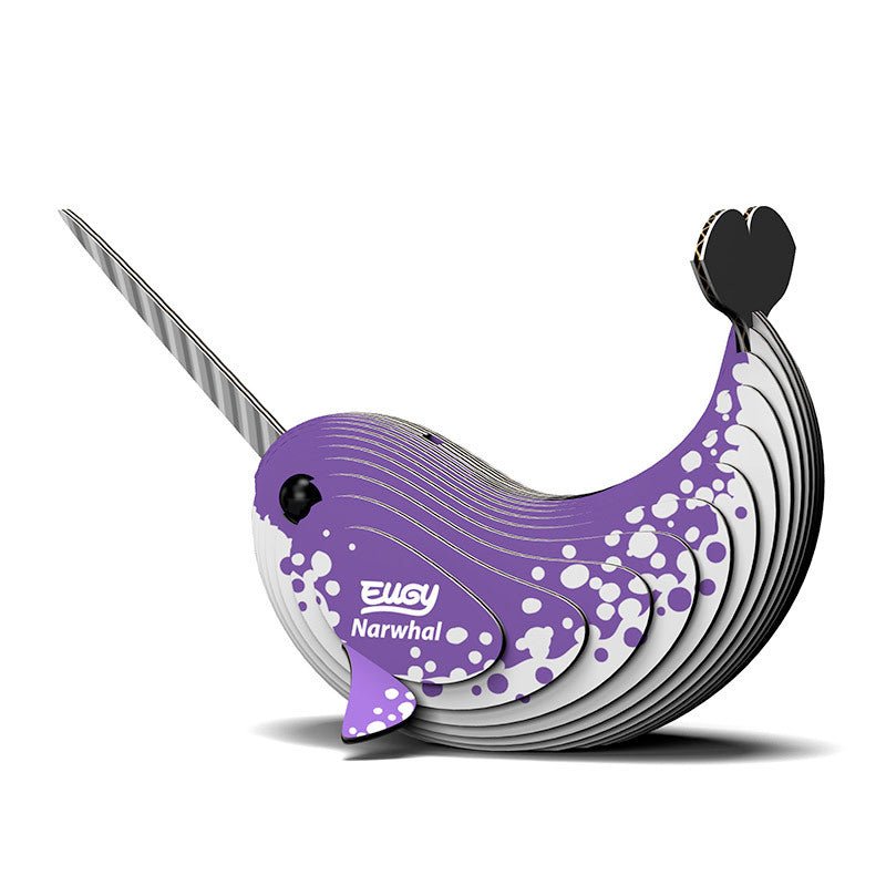 Mini Puzzle Narwhal Eugy - Eugy - PetitGegant