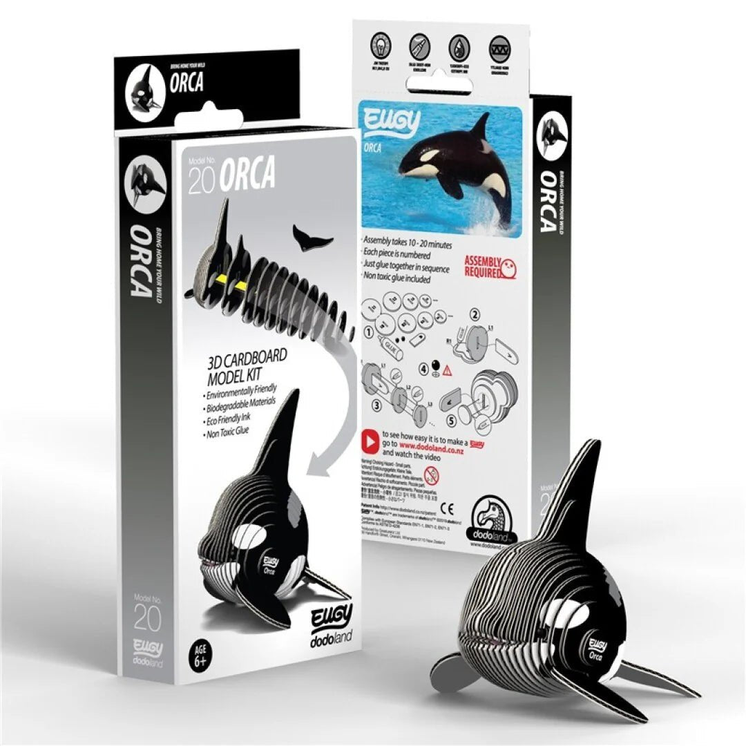 Mini Puzzle Orca Eugy - Eugy - PetitGegant