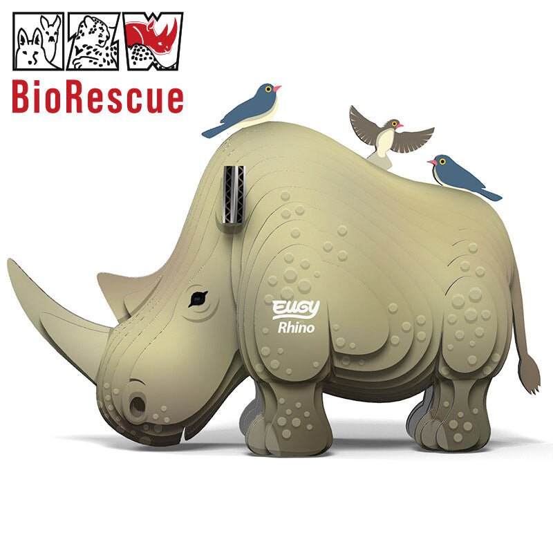 Mini Puzzle Rhino Eugy - Eugy - PetitGegant