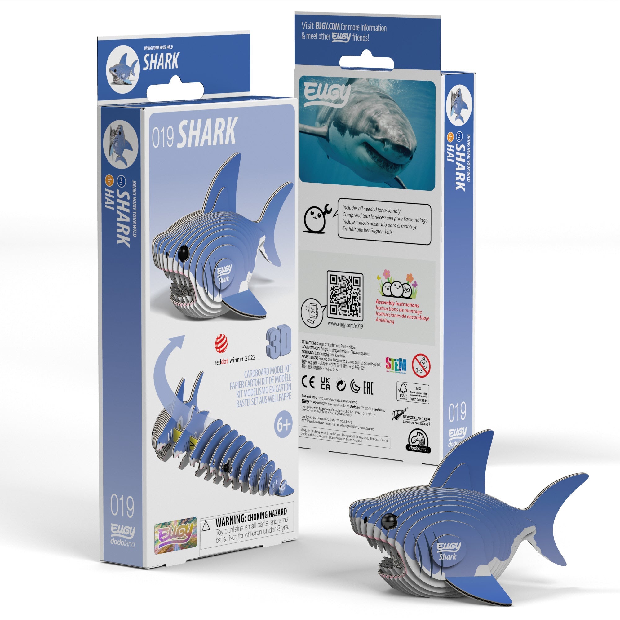 Mini Puzzle Shark Eugy - Eugy - PetitGegant