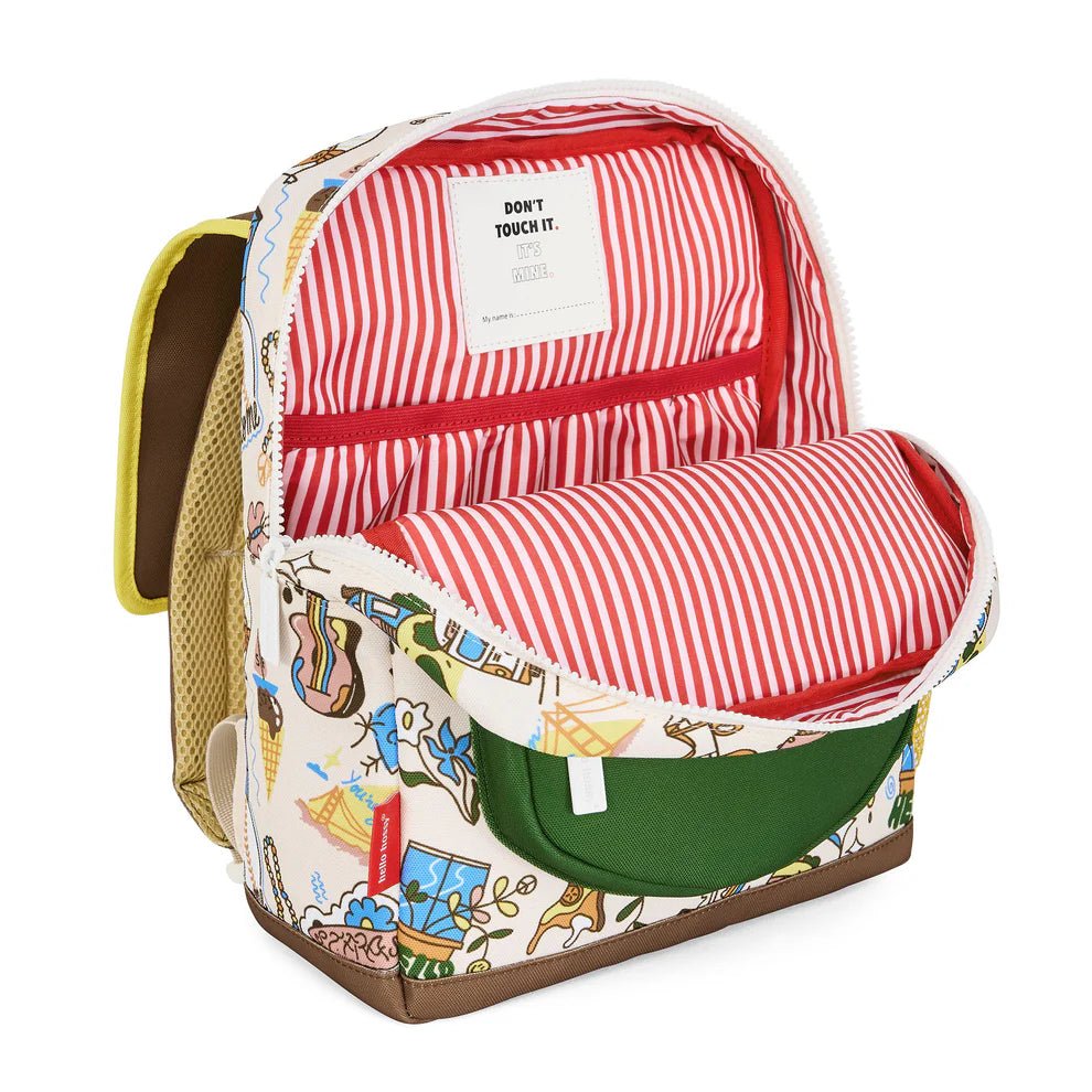 Mochila con solapa San Francisco (2 - 5 años) Hello Hossy - Hello Hossy - PetitGegant
