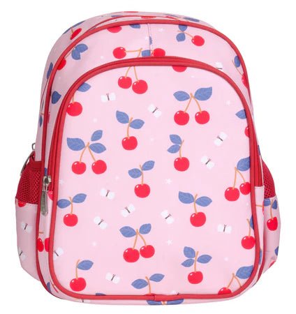 Mochila Escolar Cerezas A Little Lovely Company - A little lovely company - PetitGegant