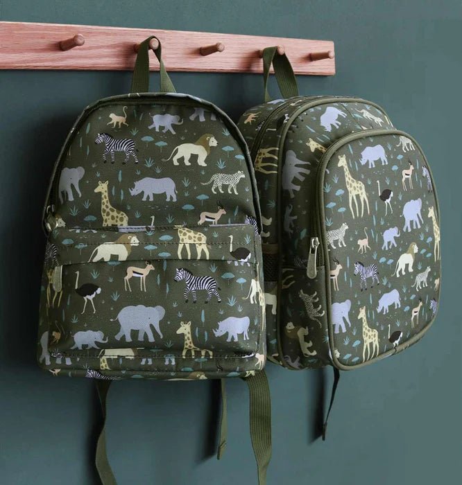 Mochila Escolar Térmica Savanna A Little Lovely Company - A little lovely company - PetitGegant