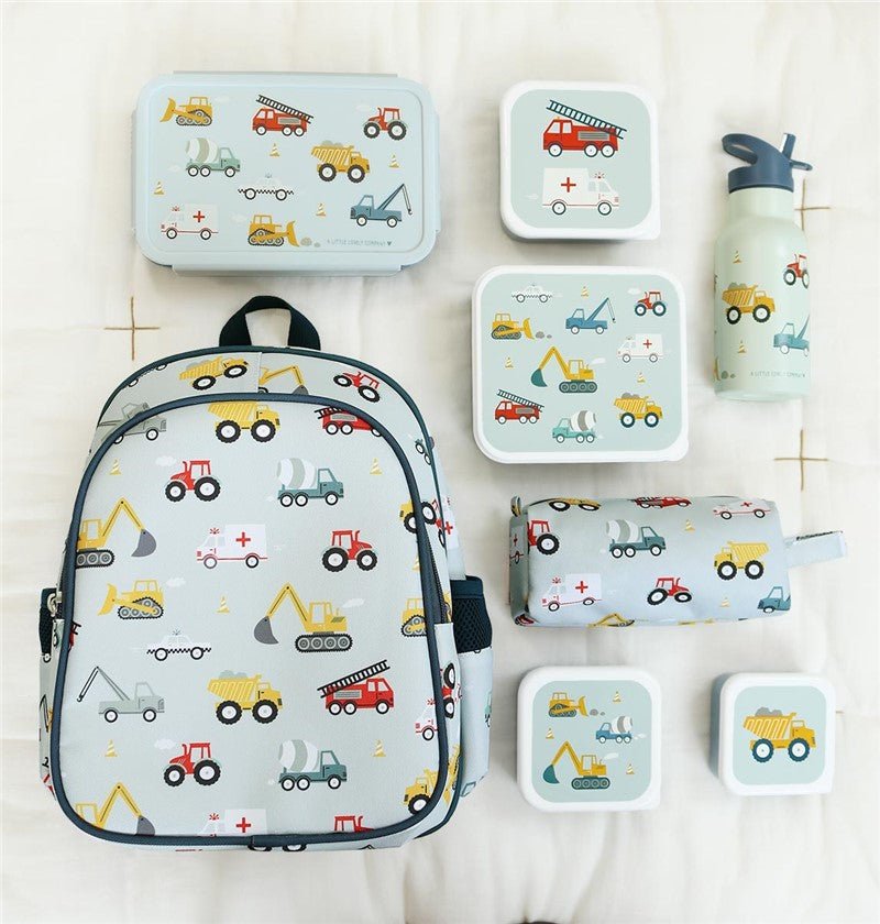 Mochila Escolar Vehiculos A Little Lovely Company - A little lovely company - PetitGegant