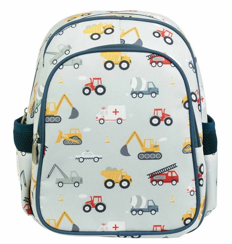 Mochila Escolar Vehiculos A Little Lovely Company - A little lovely company - PetitGegant