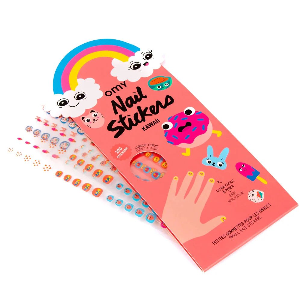 Nail Stickers Lily Omy - omy - PetitGegant