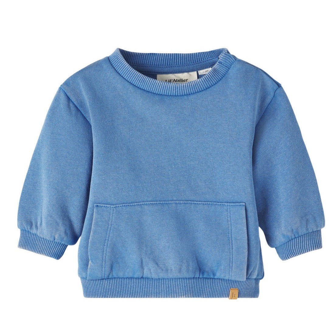Sudadera afelpada bebé Nalf Federal Blue Name It