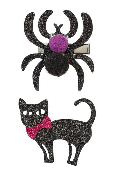 Pack 2 Pinzas Cabello Sybil Araña/ Gato Souza - Souza - PetitGegant