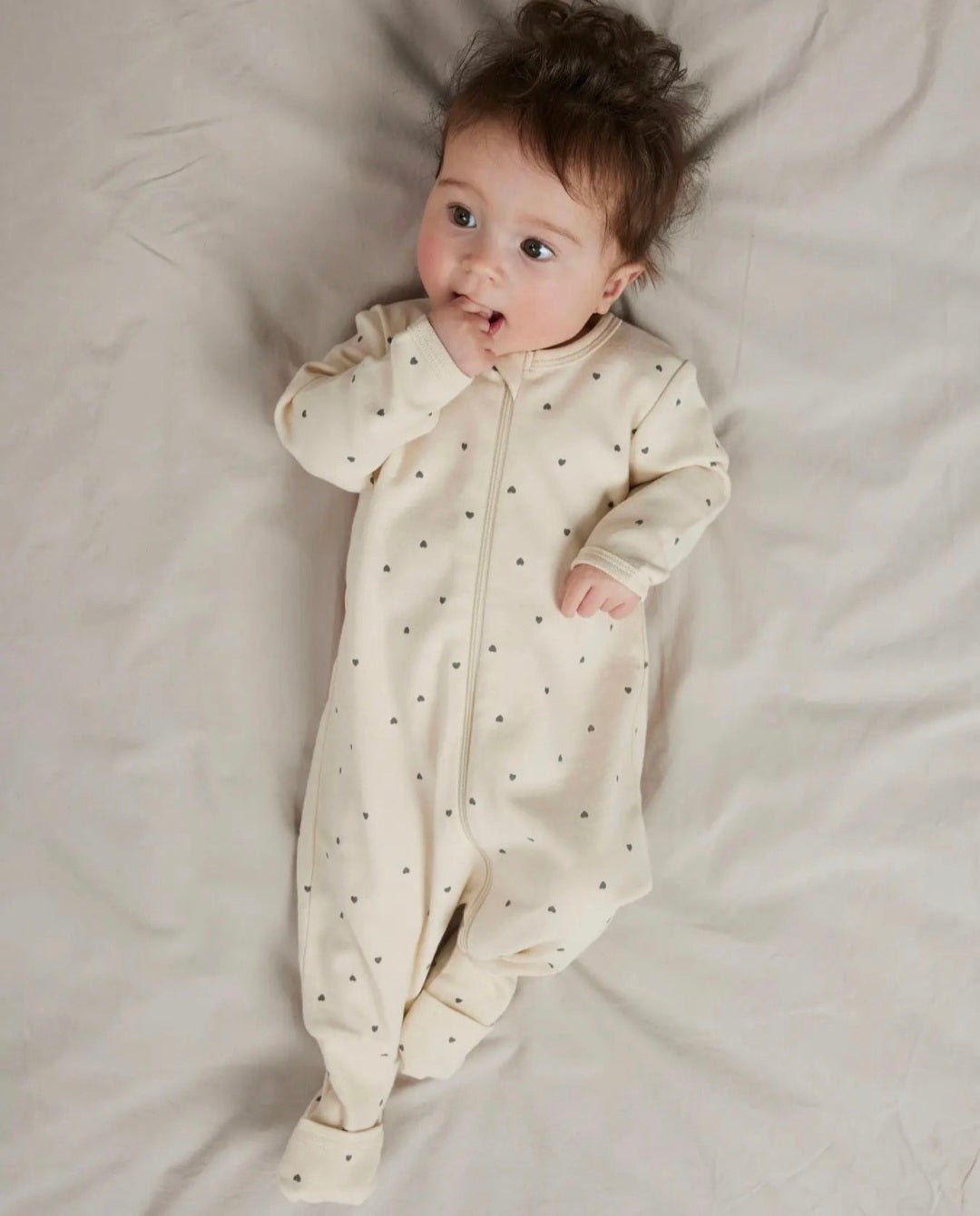 Pack 2 Uds. Pijama Hearts Sand Mauve Name It - Name It - PetitGegant