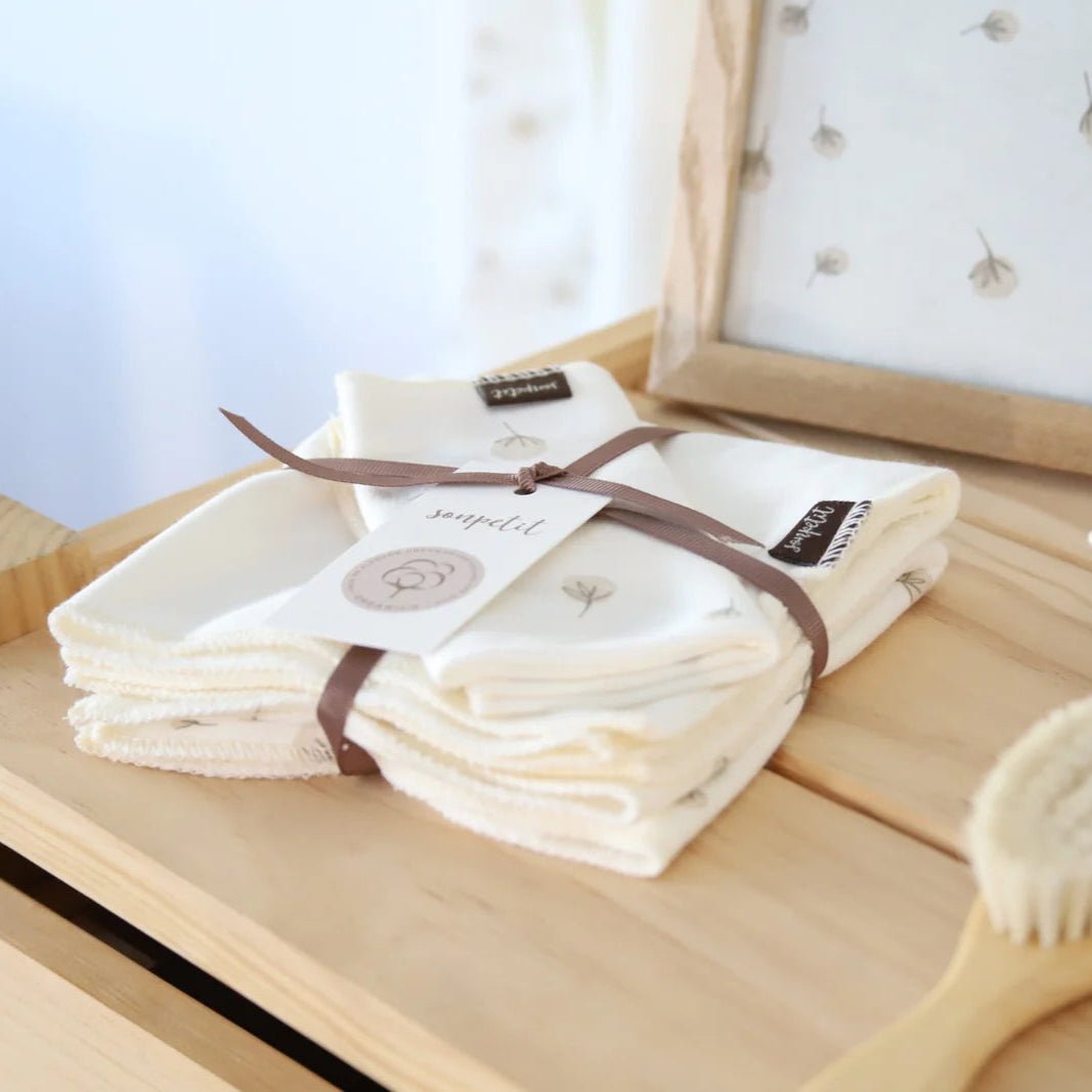 Pack 3 Toallitas Cotton Crudo Sonpetit - Sonpetit - PetitGegant