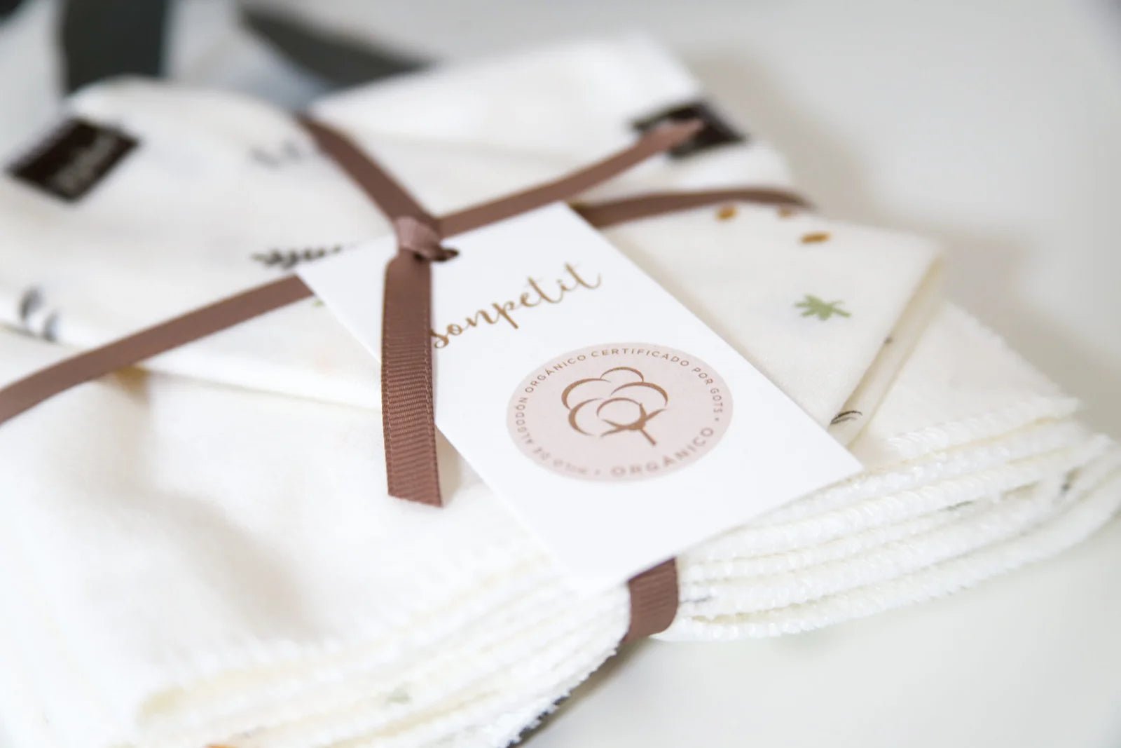 Pack 3 Toallitas Hojas Sonpetit - Sonpetit - PetitGegant