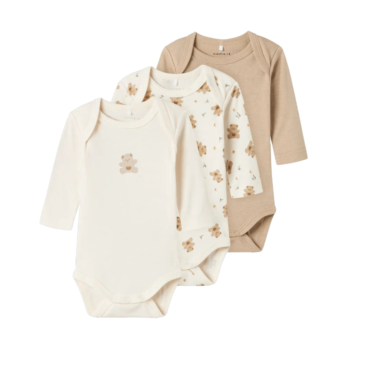 Pack 3Uds. Bodies Bear Jet Stream Name It - Name It - PetitGegant