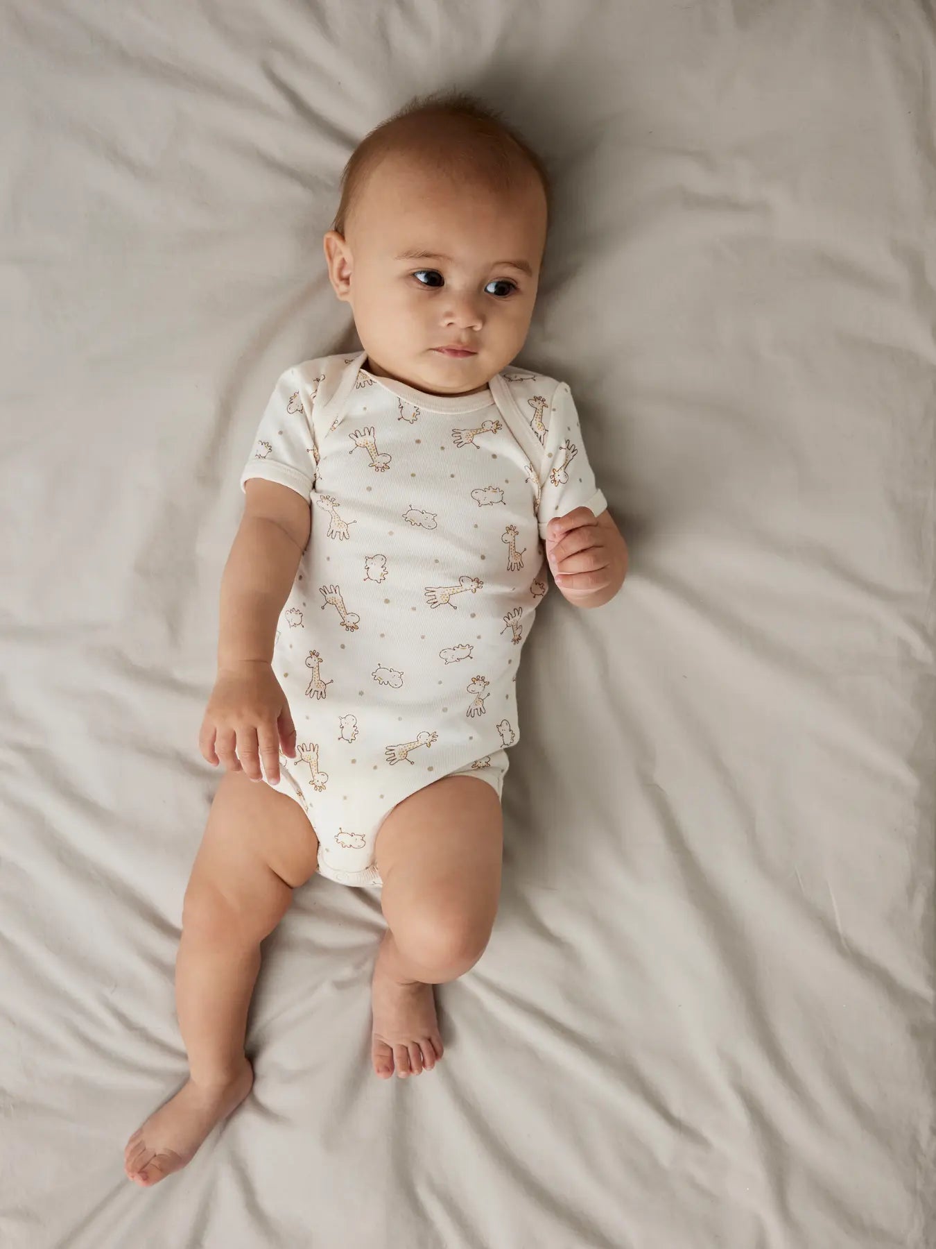 Pack 3Uds. Bodies Manga Corta Giraffe Name It - Name It - PetitGegant