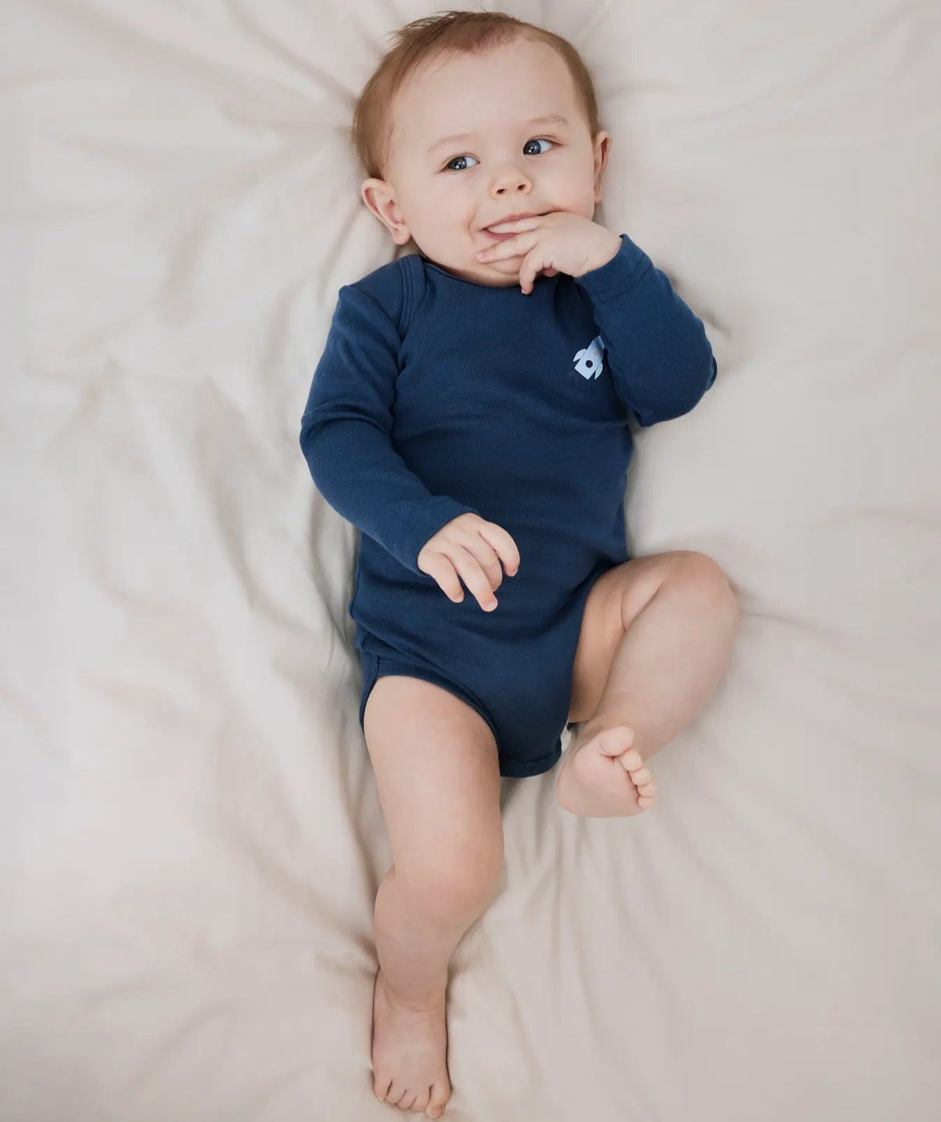 Pack 3Uds. Bodies Space Dark Denim Name It - Name It - PetitGegant